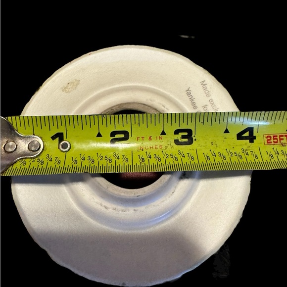 Yankee Candle Stoneware Candle Topper and Plate set Apple Valley Small,farm - Picture 4 of 13